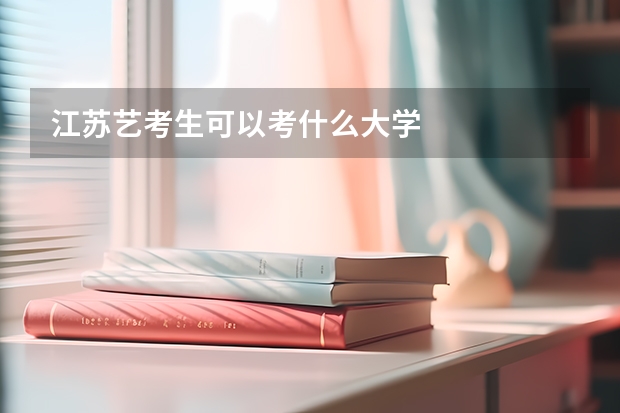 江苏艺考生可以考什么大学