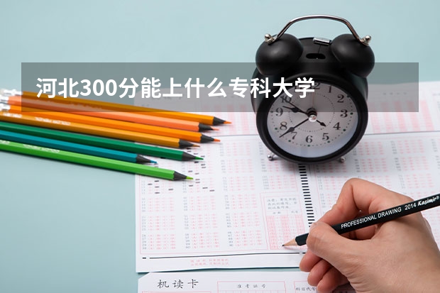 河北300分能上什么专科大学