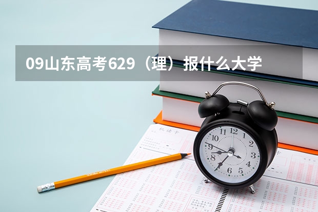 09山东高考629（理）报什么大学啊？？？