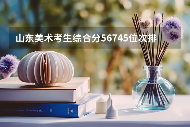 山东美术考生综合分567.45位次排名3894能报考什么大学？