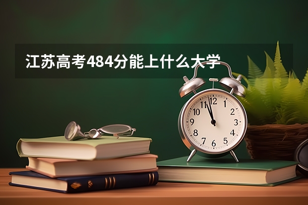 江苏高考484分能上什么大学