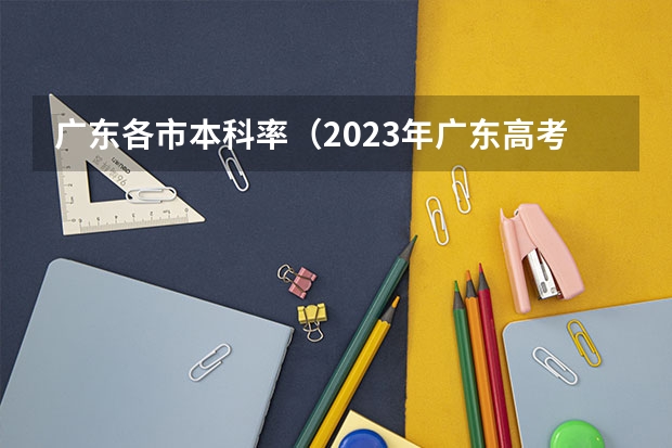 广东各市本科率（2023年广东高考录取率）