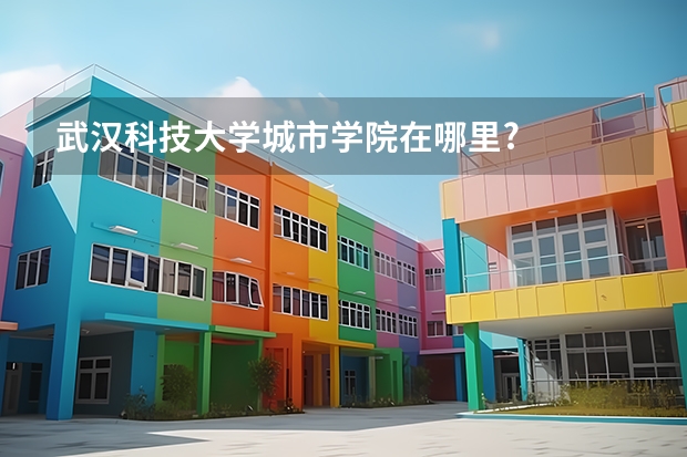 武汉科技大学城市学院在哪里?