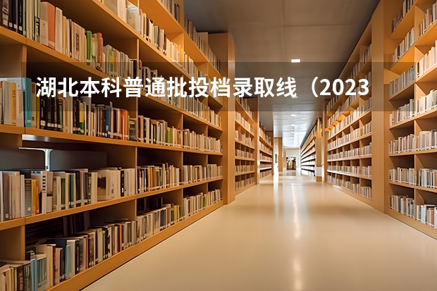 湖北本科普通批投档录取线（2023年上海本科普通批次平行志愿院校专业组投档分数线公布）