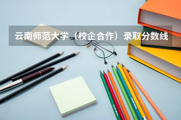 云南师范大学（校企合作）录取分数线是多少？