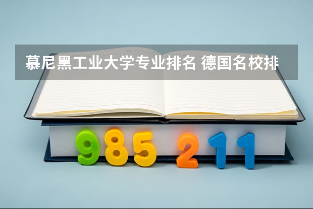 慕尼黑工业大学专业排名 德国名校排行榜前十名