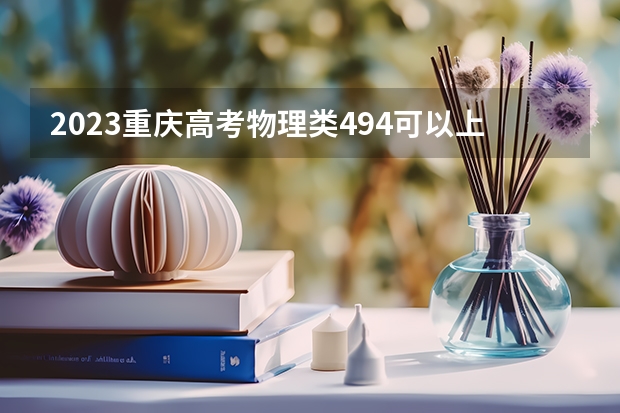 2023重庆高考物理类494可以上什么大学