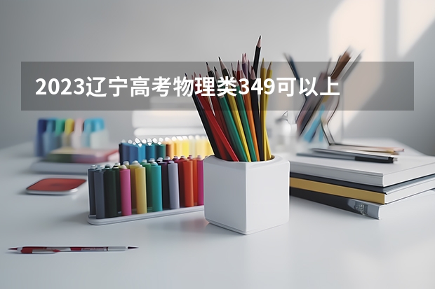 2023辽宁高考物理类349可以上什么大学