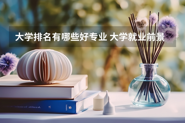 大学排名有哪些好专业 大学就业前景好的专业排名