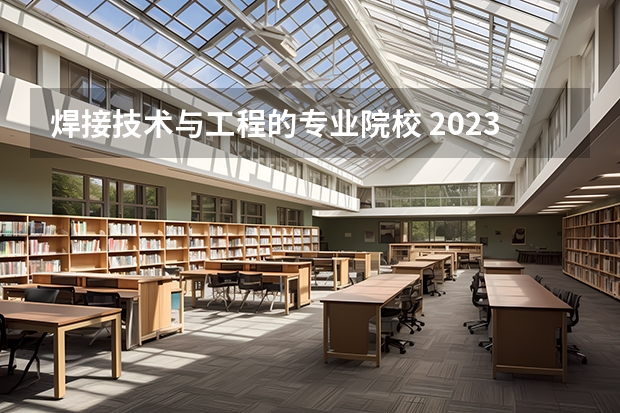 焊接技术与工程的专业院校 2023四川专科排名