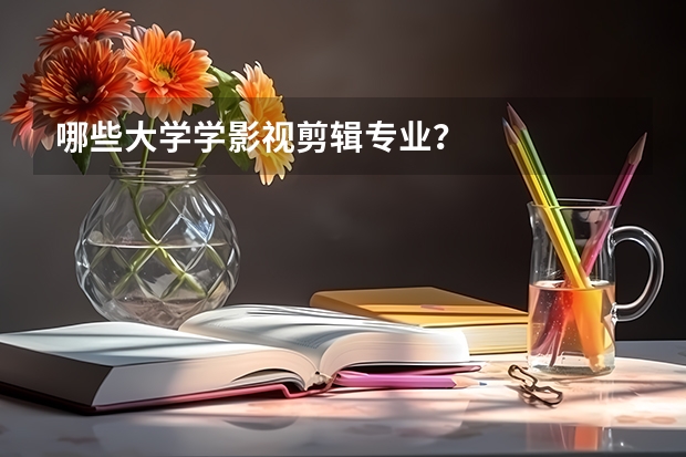 哪些大学学影视剪辑专业？